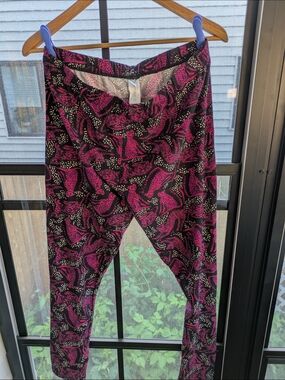 Pink and Black Leopard Sweetlegs Leggings